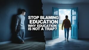 Stop blamming Education
