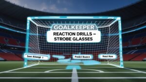 Goalkeeper Reaction Drills - Strobe Glasses