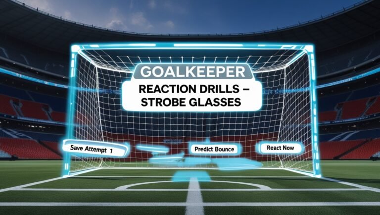 Goalkeeper Reaction Drills - Strobe Glasses